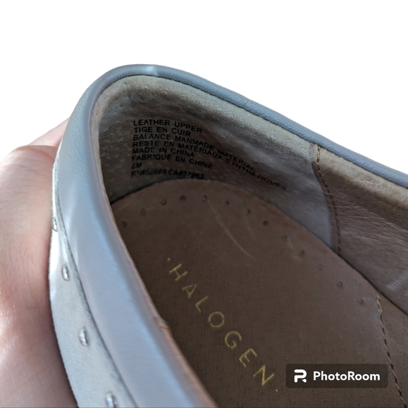 Women's Halogen Light Gray Slip-On Sneakers Size 8M - Picture 4 of 6